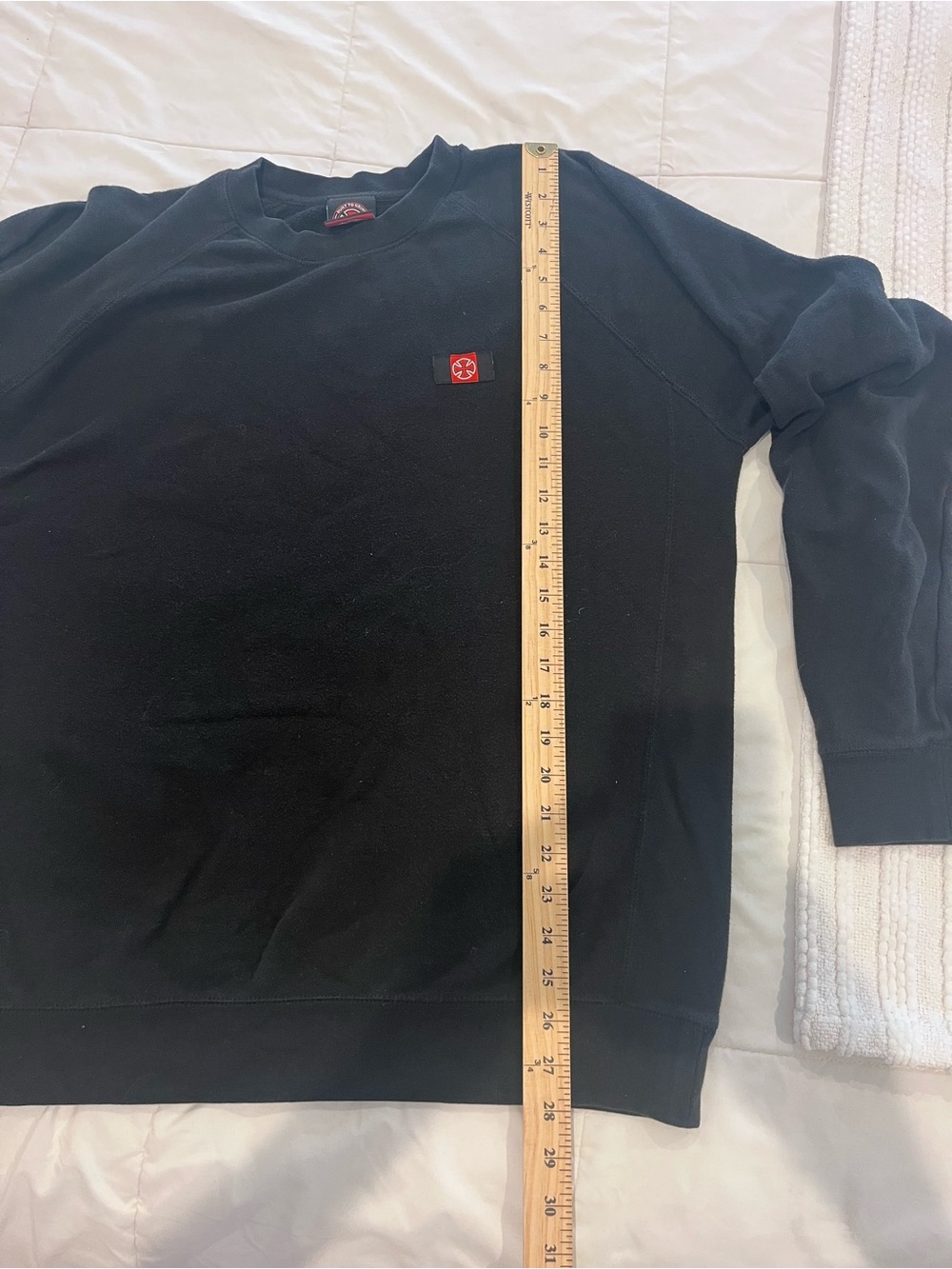 Independent Truck Company Men's XL Y2K Skate Crew Neck Sweatshirt Black Vintage - Picture 10 of 12